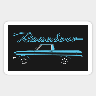 64-65 Light Blue Ranchero Magnet